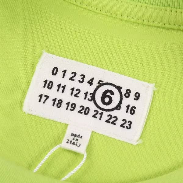 エムエムシックス Tシャツ 偽物 ナンバリング ロゴ Max97498